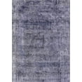 thumbnail image 1 of Ahgly Company Machine Washable Indoor Rectangle Industrial Modern Purple Navy Blue Area Rugs, 2' x 5', 1 of 7
