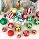 thumbnail image 5 of Bolas de decoración navideña de 5/6/8/10/12 cm, adornos para árbol de Navidad, fiesta de cumpleaños, para niños, suministros para bodas, bolas colgantes de PVC, 5 of 5