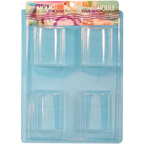 Soap Bar Mold, 4 Shapes