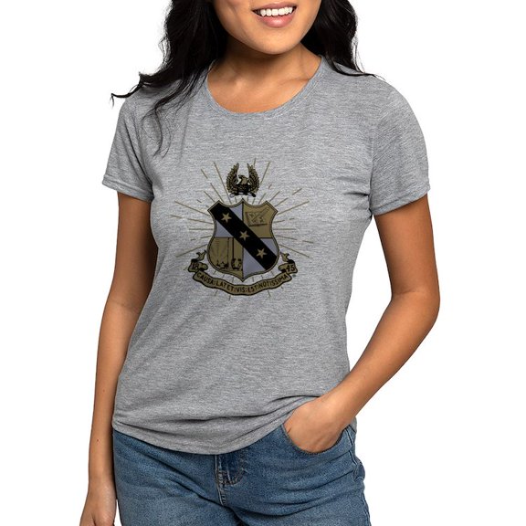 CafePress - Alpha Sigma Phi Coat Of Arms T Shirt - Womens Tri-blend T-Shirt