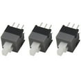 thumbnail image 6 of 6 Pin DPDT Latching Tact Tactile Push Button Pushbutton Switch 40 Pcs,40 x Push Button Switch,White & Gray, 6 of 8