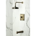 thumbnail image 2 of Kingston Brass KB5893DL Concord Single-Handle Pressure Balanced Tub and Shower Faucet, Antique Brass, 2 of 7