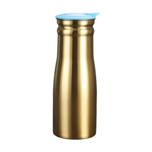 GROWTH TANK Water Pitcher Multifunctional Cold Water Kettle for Lemonade Coffee Iced Tea Blue Lid