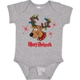 thumbnail image 3 of Inktastic Merry Christmas Reindeer Boys or Girls Baby Bodysuit, 3 of 5