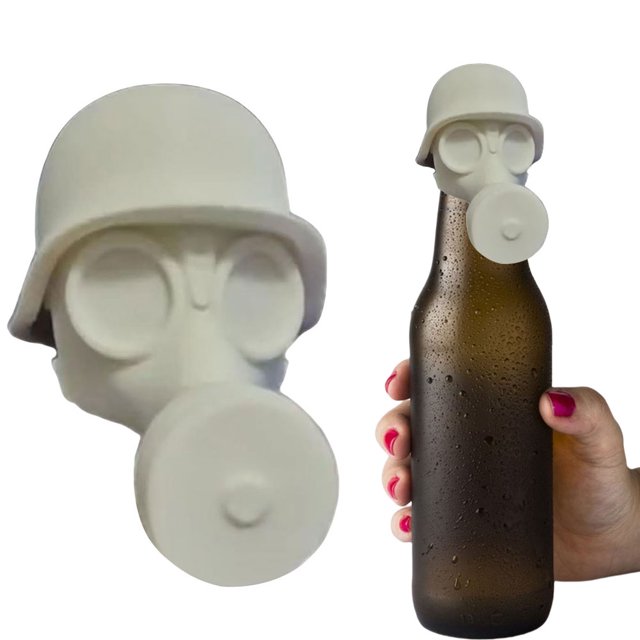 Capítulo Gas Funny Botella Vino (1pc) Blanco