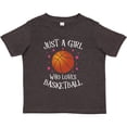 thumbnail image 3 of Inktastic Just a Girl Who Loves Basketball Girls Toddler T-Shirt, 3 of 5