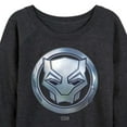 thumbnail image 3 of Marvel Black Panther - Circle Logo - Women's French Terry Pullover Sweatshirt, 3 of 5