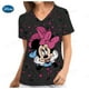 thumbnail image 2 of Bata de bolsillo de Mickey de Disney, uniforme de enfermera de atención médica navideña, camisa de trabajo de enfermera con estampado de Mickey Mouse de dibujos animados para mujer, 2 of 5