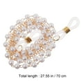 thumbnail image 3 of 2Pcs Women Eyeglass Chain Pearl String Eyewear Retainer Strap Eyeglass Holder, 3 of 8