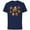 Athletic Navy, variant on Marvel Avengers Gingerbread Cookies Holiday - Short Sleeve Cotton T-Shirt for Adults- Customized-Black