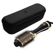 HOT TOOLS Professional 24K Gold One Step Volumizer and Storage Black Case Styling Bundle