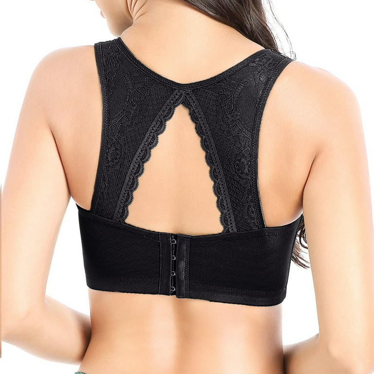 Strappy Back Longline Sports Bra with Built-in Padded Tank Top for Women