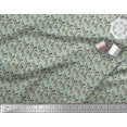 thumbnail image 3 of Soimoi Cotton Cambric Fabric Dot & Triangle Shirting Decor Fabric Printed Yard 56 Inch Wide, 3 of 3