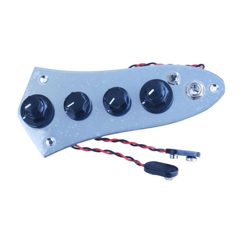 LeeQinersw Guitar Bass Control Plate Accs Direct Replaces Professional Bass Circuit Control