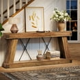 thumbnail image 5 of Tribesigns 70.87" Farmhouse Entryway Console Table, 2-Tier Narrow Long Sofa Table Behind Couch for Living Room, Hallway, Entrance, Foyer, 5 of 15
