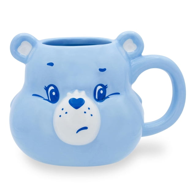 Taza plateada de cerámica Buffalo Care Bears Grumpy Bear, 590 ml