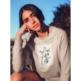 thumbnail image 2 of Yellow-rump Warbler Sweatshirt Women -John James Audubon Designs, Female 4X-Large, 2 of 4