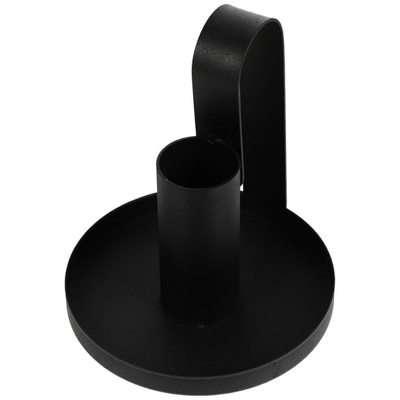 Masteelf Bridal Wedding Candlestick Bar Decoration 10X9X9CM Black