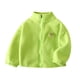 thumbnail image 1 of Gibobby Chaqueta de Forro Polar para bebés niñosAbrigo cálido de cuello de lana para niños y niñas, abrigo cálido de Color sólido para otoño e invierno(Verde, 2-3 Años), 1 of 3