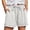 White, variant on Bloomae Sweat Shorts for Women Lightweight Casual Summer Drawstring for Gym Lounge Workout Short Pants Loose Fit Elastic High Waist Comfy Beach Vacation Wide Leg Shorts with Pockets