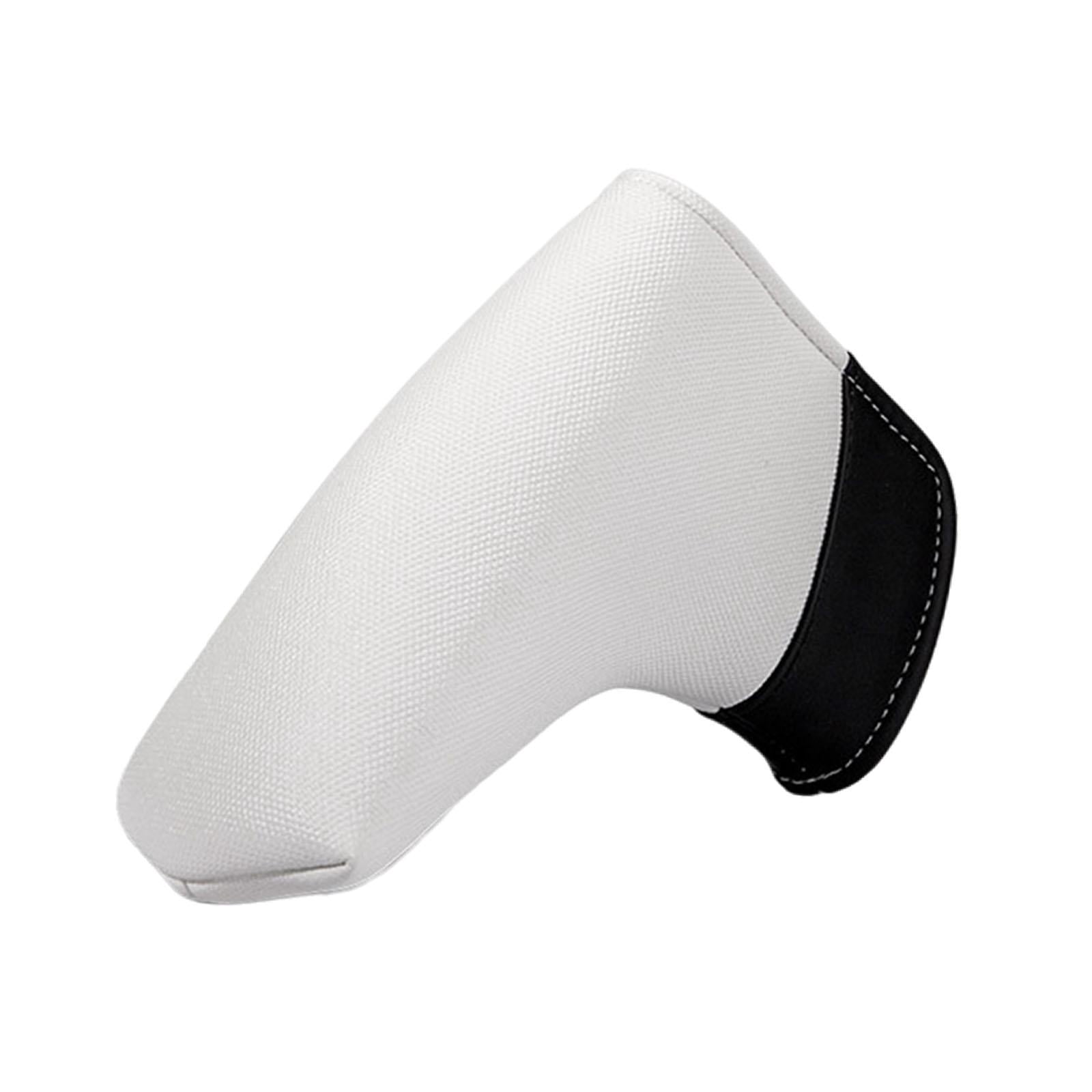 Baoblaze Mallet Putter Headcover, Golf Head Cover Easy to Cleaning Pu Leather, Protection 19x11x9cm