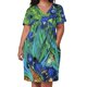 thumbnail image 2 of Vestido holgado con bolsillos HDR Garden Irises para mujer, vestido de verano 2025 para mujer, vestidos de fiesta 2025, 2 of 6