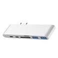 thumbnail image 1 of Convertidor Multipuerto OTG CUTICAT con Lector de Tarjetas TF 4K, 1 of 8