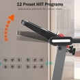 thumbnail image 3 of EUROCO Folding Treadmill for Home/Office, 265LBS Walking Pad with Incline, 2.5HP, LED Play, 3 of 8