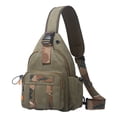 thumbnail image 1 of Bolso bandolera de tela Oxford para montar en el pecho, 1 of 5