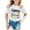 White, variant on WOYY Toddler Girls Last Day of School Tshirt Short Sleeve Summer T Shirt Tee, Sizes 3-13