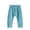 Light Blue, variant on BADHUB Linen Pants for Boys Girls Cotton Baggy Boho Summer Casual Pants Wide Leg Long Lounge Trousers with Pockets Green 3 Years
