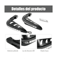 thumbnail image 4 of Cubre Puños Moto Motocicleta Con Luz Led Universal  Estilo 2 Belug Negro, 4 of 5
