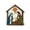 A, variant on DIY Nativity Sea-Glass Mosaic Magnet Kit, Christmas Faith Craft Set | Handmade Nativity Scene Art Project for Holiday Decor, Christian Gift & Religious Craft (A)