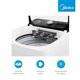 thumbnail image 3 of Lavadora Midea 18 Kg Blanca MA512W18/W Automática Carga Superior, 3 of 4