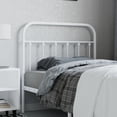 thumbnail image 1 of vidaXL Metal Headboard White 100 cm, 1 of 4