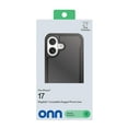 thumbnail image 7 of onn MagSafe Compatible Rugged Phone Case for iPhone 17 - Black, 7 of 7