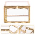 thumbnail image 2 of 1Pc Glass Gift Box Glass Decorative Box Jewelry Display Box Gift Candy Holder, 2 of 8