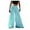 Blue, variant on Aoochasliy Womens Pants Fall Fashion Loose Solid Color Casual Wide Leg Pants Cotton Linen Trousers