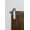 Brushed Nickel, variant on Leatherneck Hardware Fts84k3 84" Side Mounted Mini Sliding Barn Door Track And Fitting Set