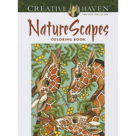 Creative Haven Coloring Books: NatureScapes (Paperback)