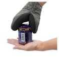 thumbnail image 4 of vert 1 Paire De Gants De Four Courts En Silicone, Rsistants La Chaleur Jusqu' 500 Degrs, Surface Antidrapante Et Gants Anneaux Suspendus, Cuisso, 4 of 5