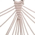 thumbnail image 5 of 1pcs Hanging Rope Chair,Beige, 5 of 9