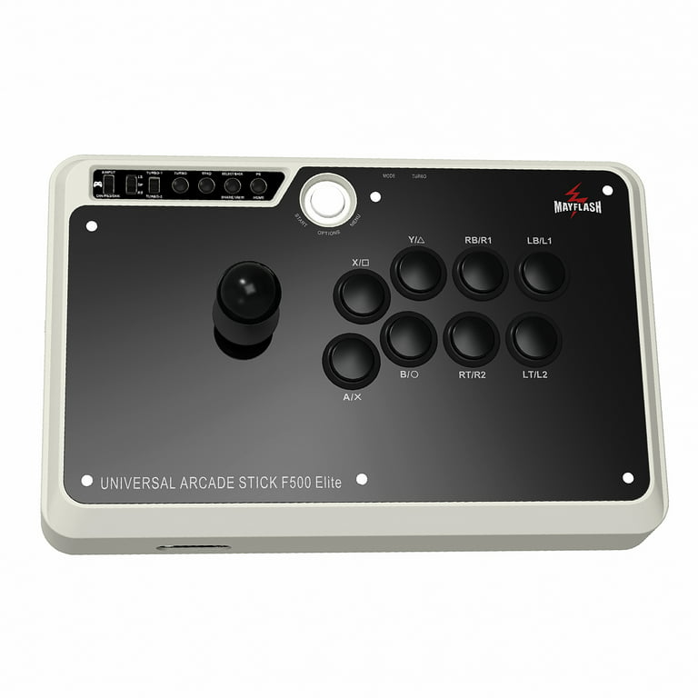Dark Matter Arcade Fighting Stick with Sanwa joystick and Vewlix style  buttons for Windows, Xbox One, PlayStation 4, Nintendo Switch, and Android  