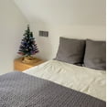 thumbnail image 4 of Flexible Flyer Small Pre-lit Fiber-Optic Christmas Tree. 500 Fiber Light Tips Tabletop LED Green 32”, 4 of 6