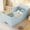 Blue, variant on Jopath Toddler Floor Bed Frame, Cot Bed with Bear Shape Toddler Bed for Boys and Girls White