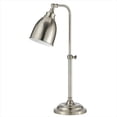 thumbnail image 1 of Cal Lighting BO-2032TB-BS 60 W Lampe de Table de Pharmacie avec une Finition en Acier Brossé Réglable, 1 of 4