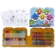 thumbnail image 2 of Set de arte Baby Shark de Crayola, 90 piezas, regalo para niños de 4, 5, 6, 7, 2 of 3