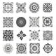 thumbnail image 1 of 16pcs / Set Plantilla de pintura de mandala de corte de plantilla reutilizable Pintura de de pared de piso (6x6 pulgadas), 1 of 9
