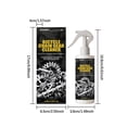thumbnail image 3 of Motorcycle and Bicycle Chain Cleaner Spray, 100ml, Rust Prevention, Fast Evaporating Degreaser for Chain Maintenance and Rust Resistance, 3 of 9