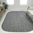 thumbnail image 4 of JONATHAN Y SHAPES 8 x 10 Area Rug, Miles Minimalist Radius Corner - Gray, SHP100C-8, 4 of 7